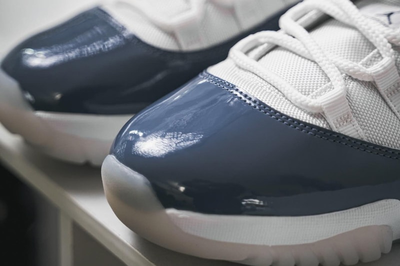 率先近賞 Air Jordan 11 Low 全新配色「Diffused Blue」