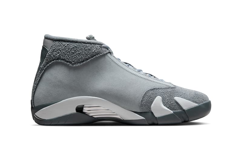 近賞 Air Jordan 14 全新配色「Flint Grey」官方圖輯