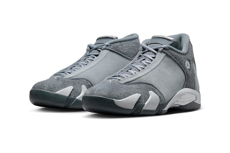 近賞 Air Jordan 14 全新配色「Flint Grey」官方圖輯
