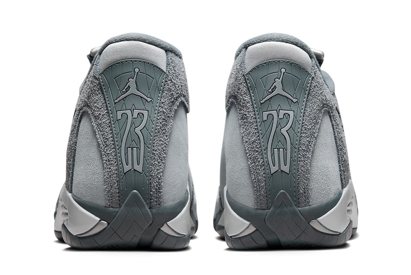 近賞 Air Jordan 14 全新配色「Flint Grey」官方圖輯