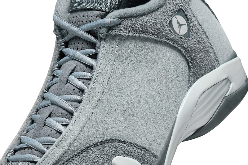 近賞 Air Jordan 14 全新配色「Flint Grey」官方圖輯
