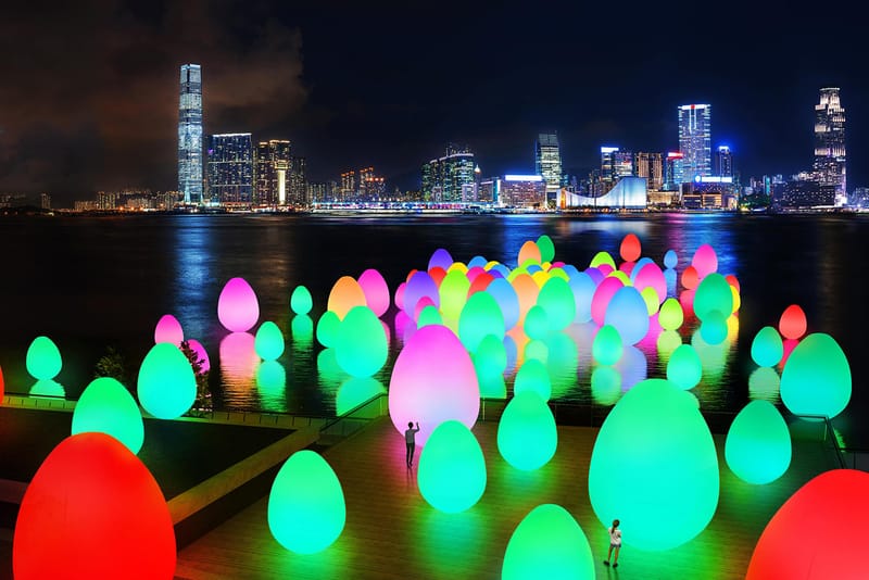 「藝聚香港」帶你走進維港兩岸光影藝術之旅