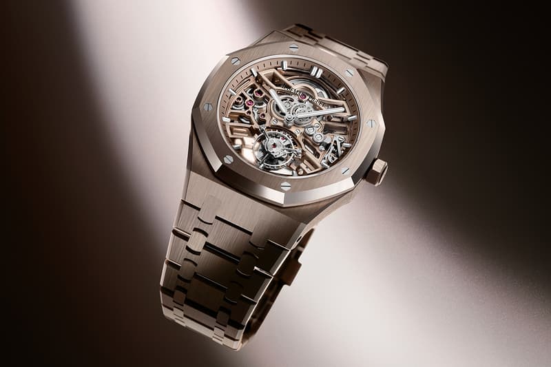 Audemars Piguet 正式推出首款「沙金」材質全新 Royal Oak 錶款