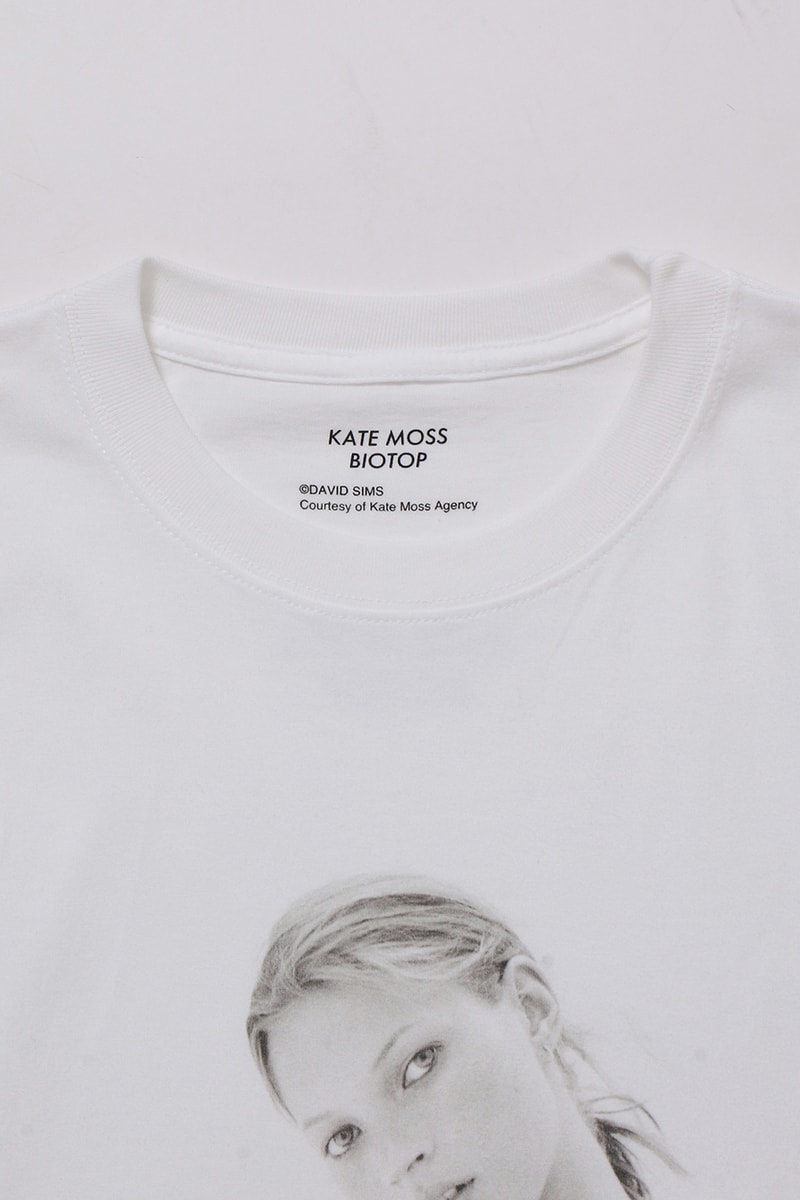 BIOTOP 正式推出 Kate Moss x David Sims 最新聯乘 T-Shirt