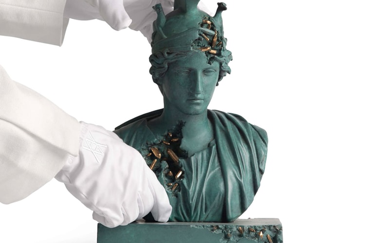 Daniel Arsham 全新限量雕塑《BRONZE ERODED ROME DEIFIED》正式登場