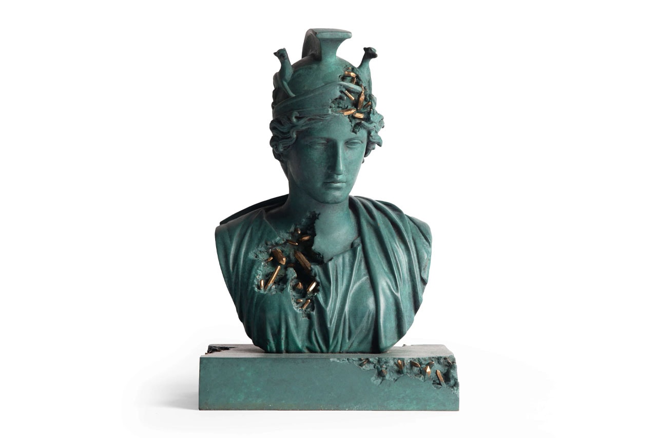 Daniel Arsham 全新限量雕塑《BRONZE ERODED ROME DEIFIED》正式登場