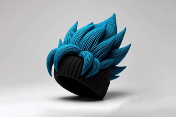 Picture of 設計師 Davide Perella 打造《龍珠 Dragon Ball》「孫悟空」造型毛帽