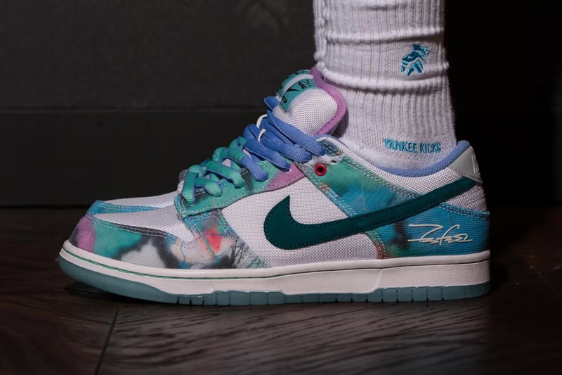 近賞 Futura x Nike SB Dunk Low 最新聯乘鞋款上腳圖輯