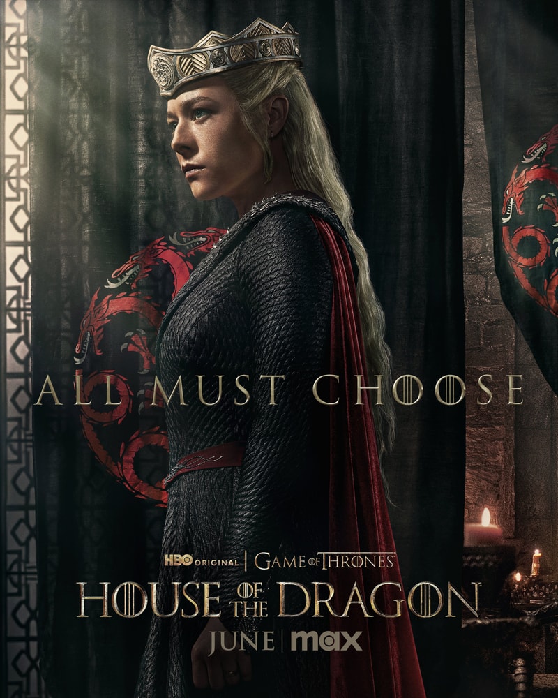 預告明日亮相!《龍族前傳 House of the Dragon》第二季宣傳海報率先曝光