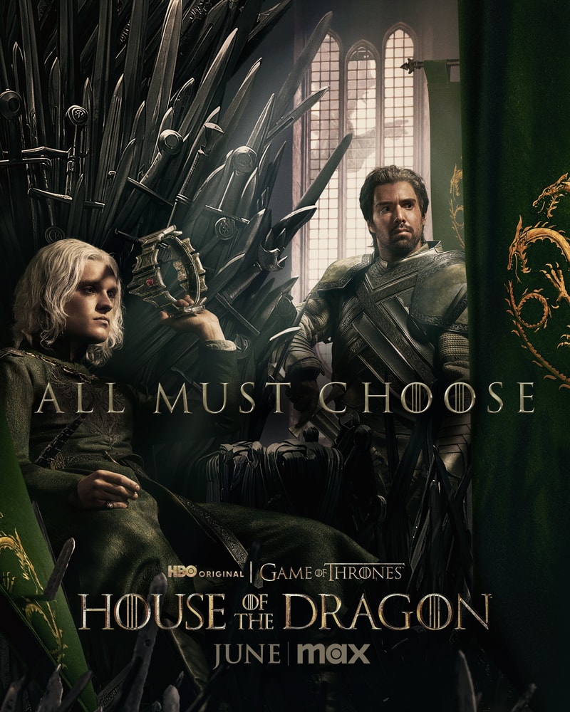 預告明日亮相!《龍族前傳 House of the Dragon》第二季宣傳海報率先曝光