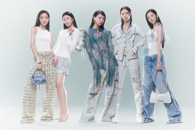全新韓國女團 ILLIT 出鏡演繹 Acne Studios 2024 春夏系列形象大片