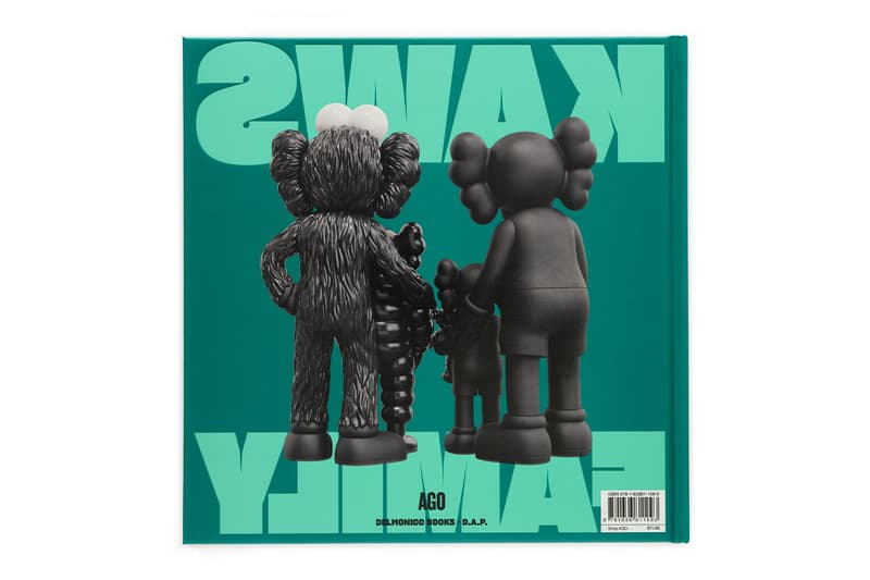 Art Gallery of Ontario 正式推出 KAWS 全新展覽書籍《KAWS: FAMILY》