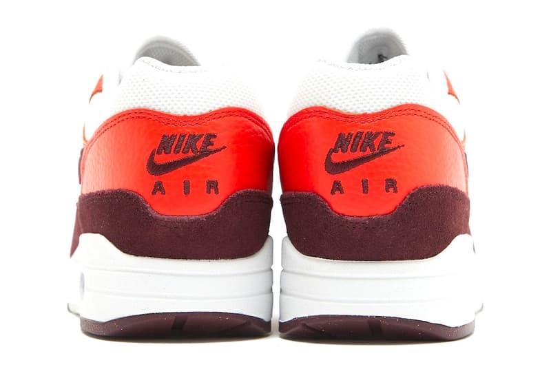 搶先預覽 Nike Air Max 1 全新配色「Burgundy Crush/Picante Red」