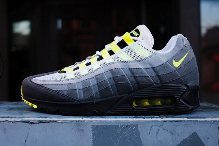 球鞋寄售店鋪 INDEX PORTLAND 曝光未上市 Nike Air Max 95/90「Neon」樣本鞋