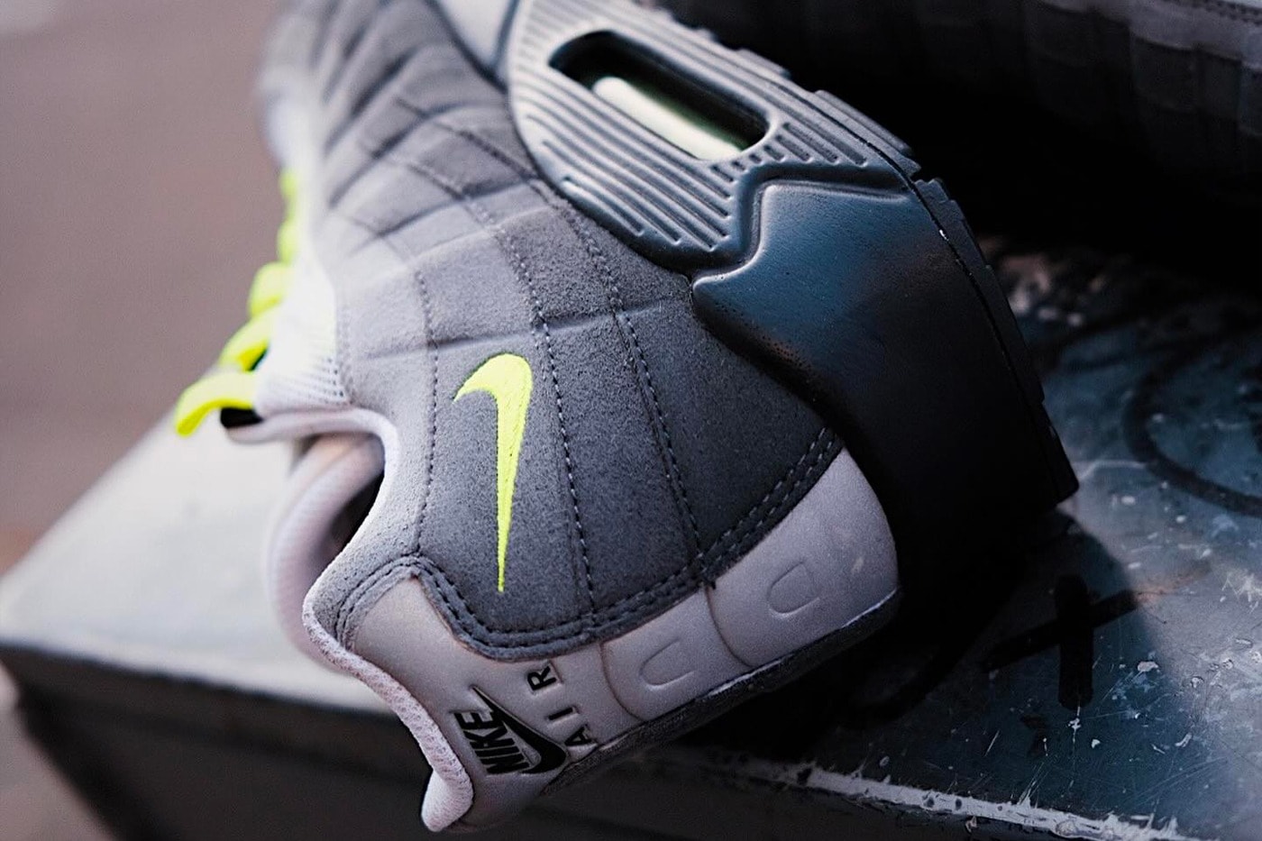 球鞋寄售店鋪 INDEX PORTLAND 曝光未上市 Nike Air Max 95/90「Neon」樣本鞋