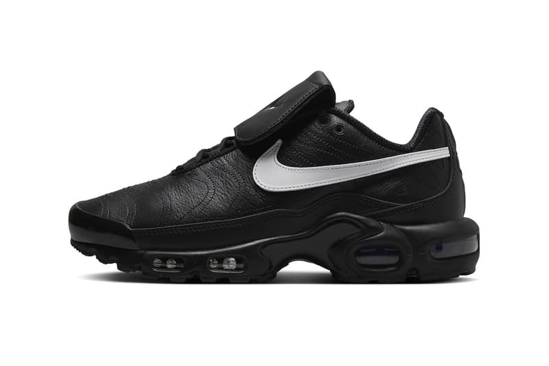 率先近賞全黑版本 Nike Air Max Plus Tiempo