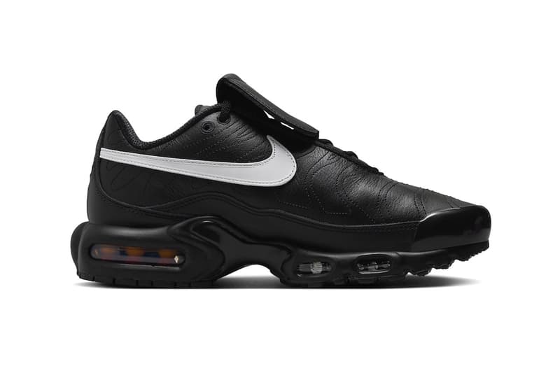 率先近賞全黑版本 Nike Air Max Plus Tiempo