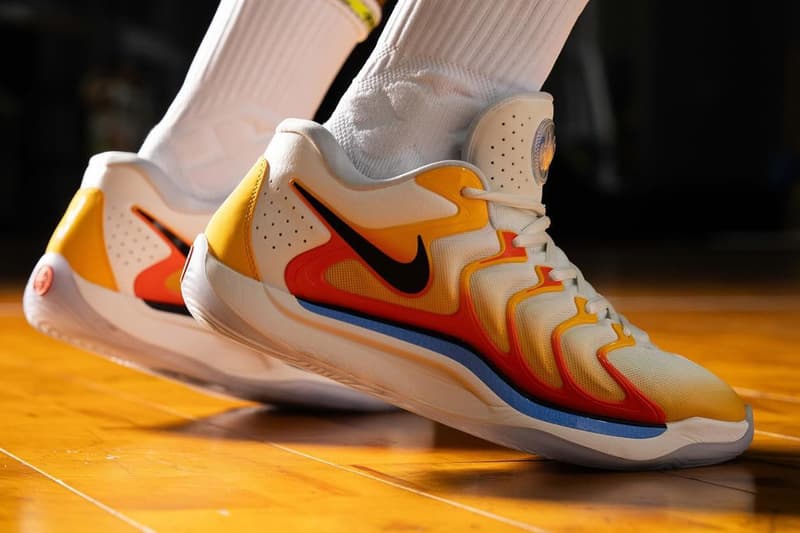 近賞 Nike KD 17 全新配色「Sunrise」上腳圖輯