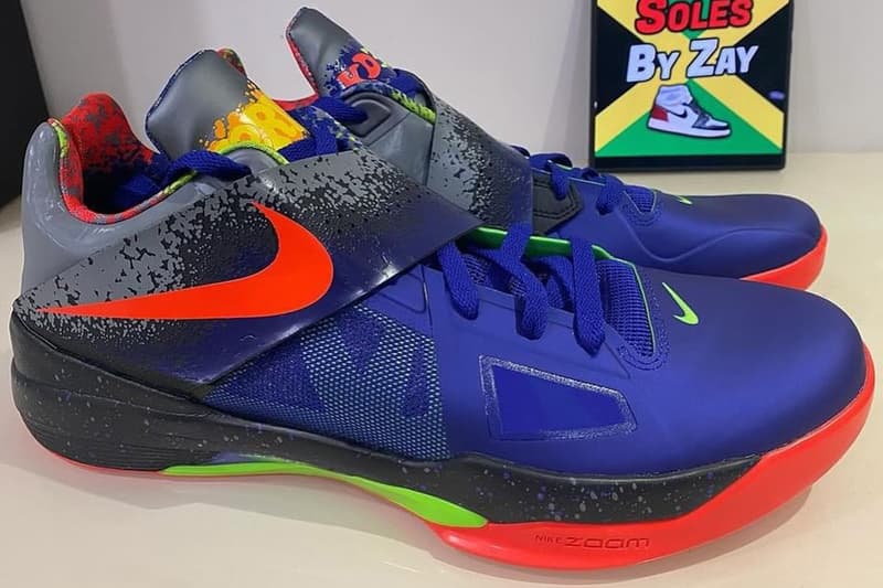 搶先近賞 Nike KD 4 人氣配色「Nerf」