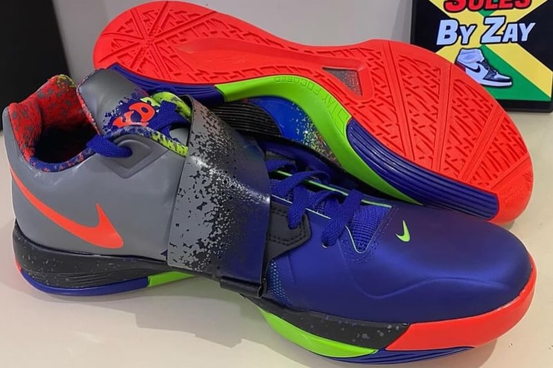 搶先近賞 Nike KD 4 人氣配色「Nerf」