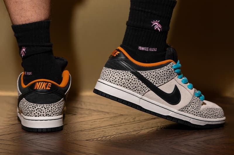 率先近賞 Nike SB Dunk Low Safari 全新配色「Olympics」上腳圖輯