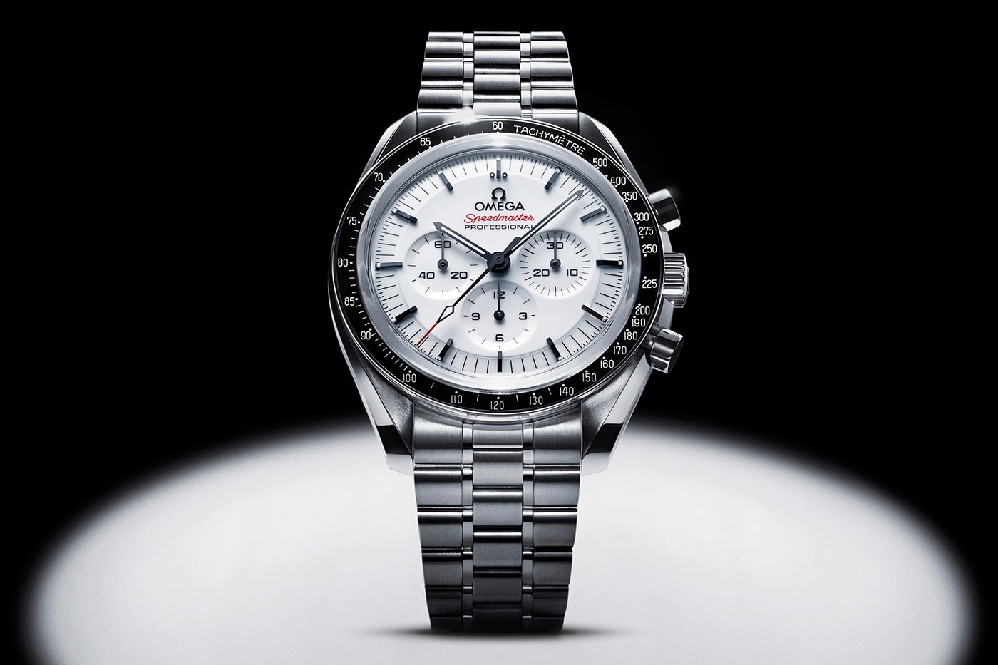 OMEGA 正式推出全新 Speedmaster 白面登月錶