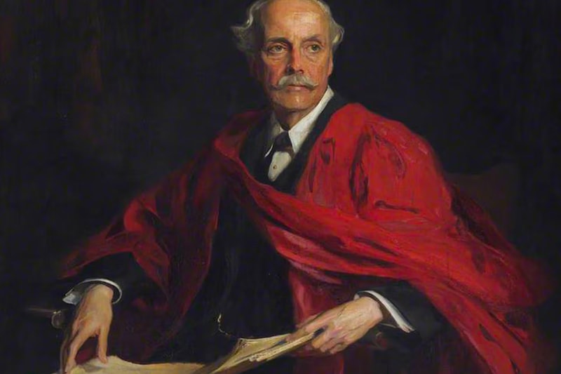 英國前首相 Lord Balfour 肖像畫遭親巴勒斯坦抗議人士破壞