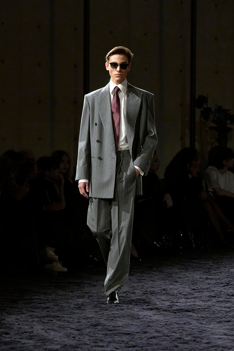 Anthony Vaccarello 執掌 Saint Laurent 2024 冬季男裝大秀正式登場