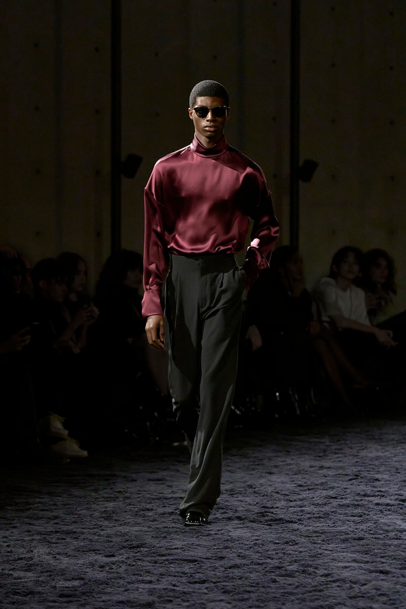 Anthony Vaccarello 執掌 Saint Laurent 2024 冬季男裝大秀正式登場