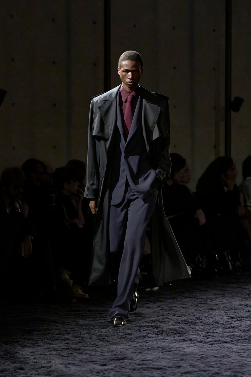 Anthony Vaccarello 執掌 Saint Laurent 2024 冬季男裝大秀正式登場