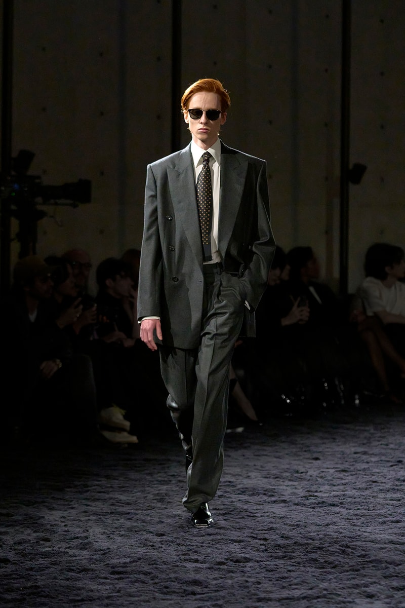 Anthony Vaccarello 執掌 Saint Laurent 2024 冬季男裝大秀正式登場