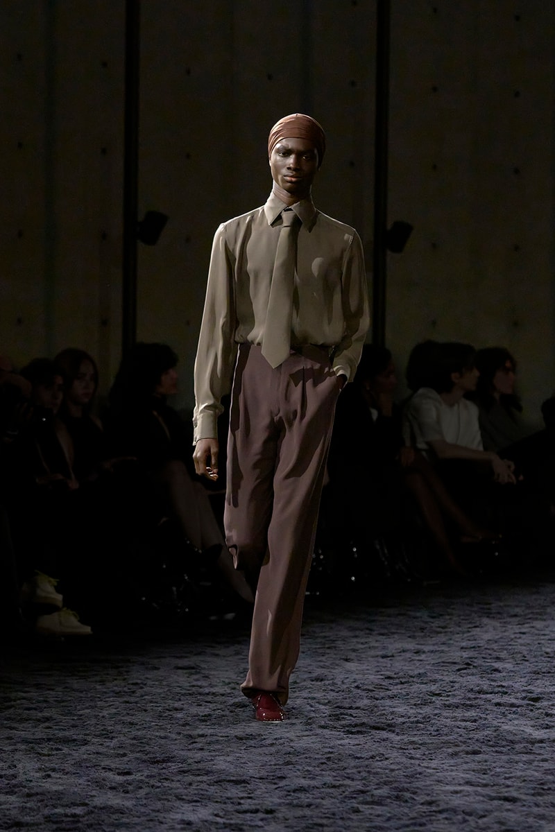 Anthony Vaccarello 執掌 Saint Laurent 2024 冬季男裝大秀正式登場