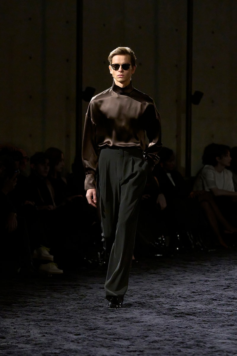 Anthony Vaccarello 執掌 Saint Laurent 2024 冬季男裝大秀正式登場