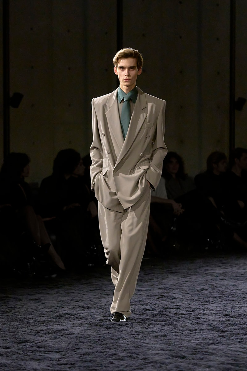 Anthony Vaccarello 執掌 Saint Laurent 2024 冬季男裝大秀正式登場