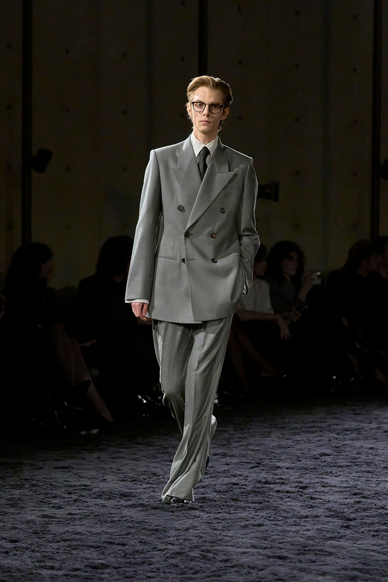 Anthony Vaccarello 執掌 Saint Laurent 2024 冬季男裝大秀正式登場