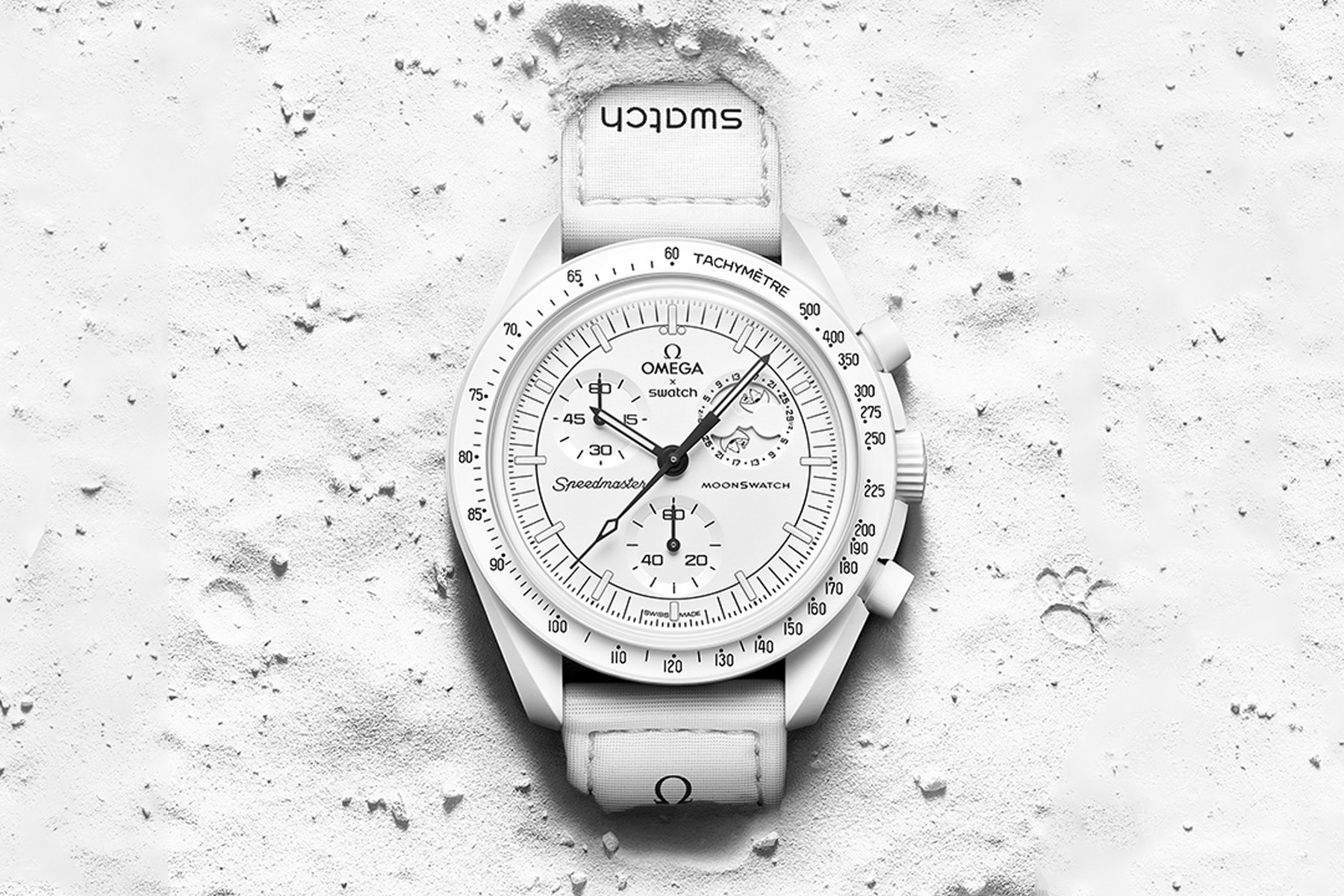 Swatch x OMEGA 推出全新「滿月」主題 MoonSwatch 聯名登月錶