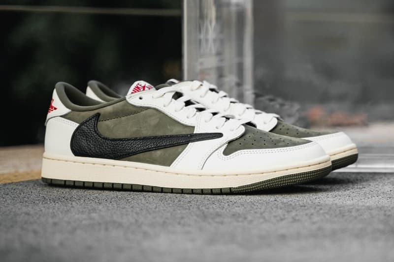 率先預覽 Travis Scott x Air Jordan 1 Low OG 全新聯名配色「Olive」