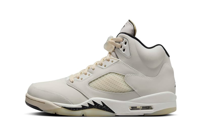 近賞 Air Jordan 5 SE 全新配色「Sail」