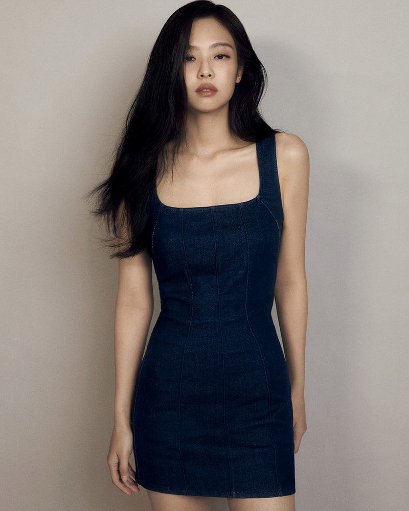 BLACKPINK Jennie 出鏡 Calvin Klein 2024 春季丹寧系列形象廣告