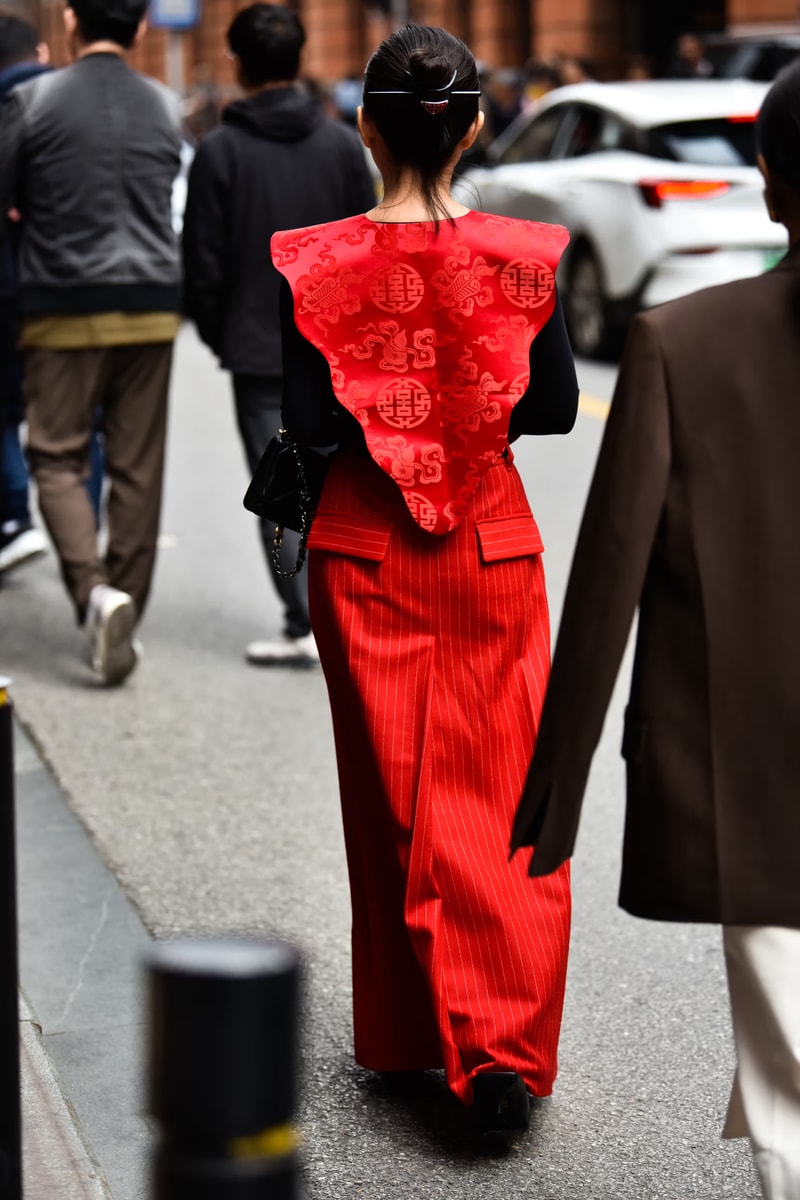 Street Style: 2024 秋冬上海時裝周街拍特輯
