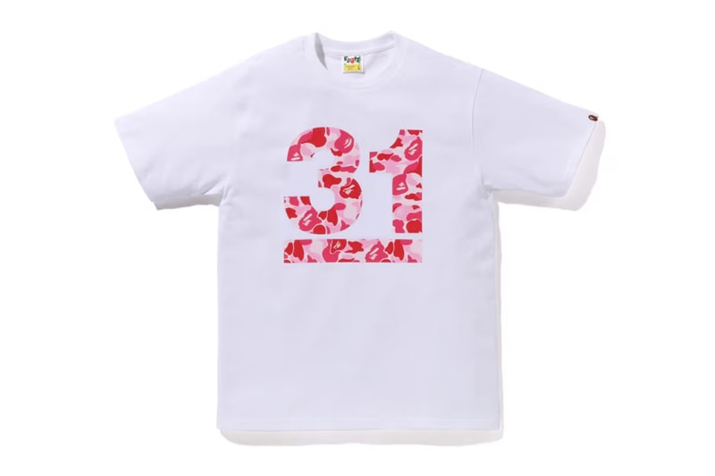 歡慶成立 31 週年！A BATHING APE 全新短 Tee 系列正式登場