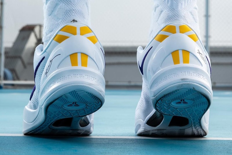 搶先近賞 Nike Kobe 8 Protro 全新配色「Lakers Home」上腳圖輯