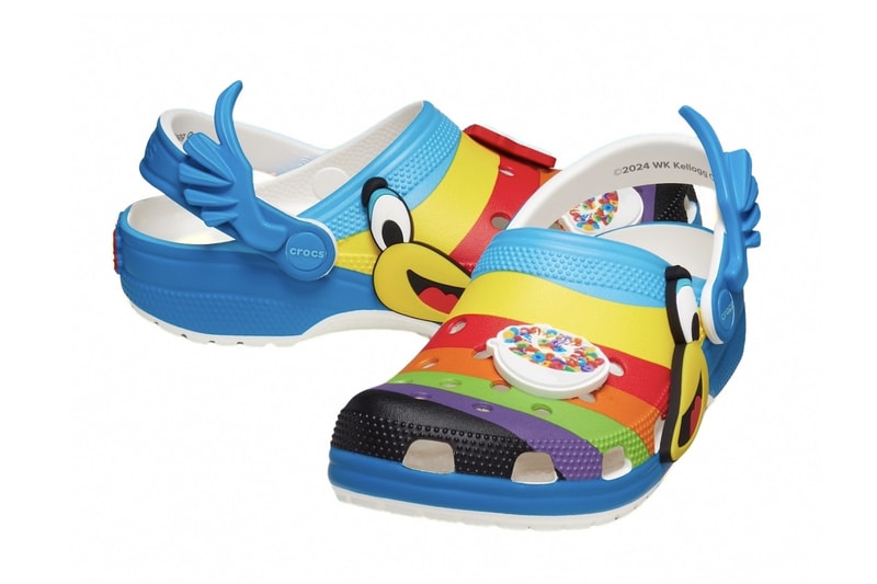 巨嘴鳥來了！Froot Loops x Crocs 全新聯乘鞋款正式登場