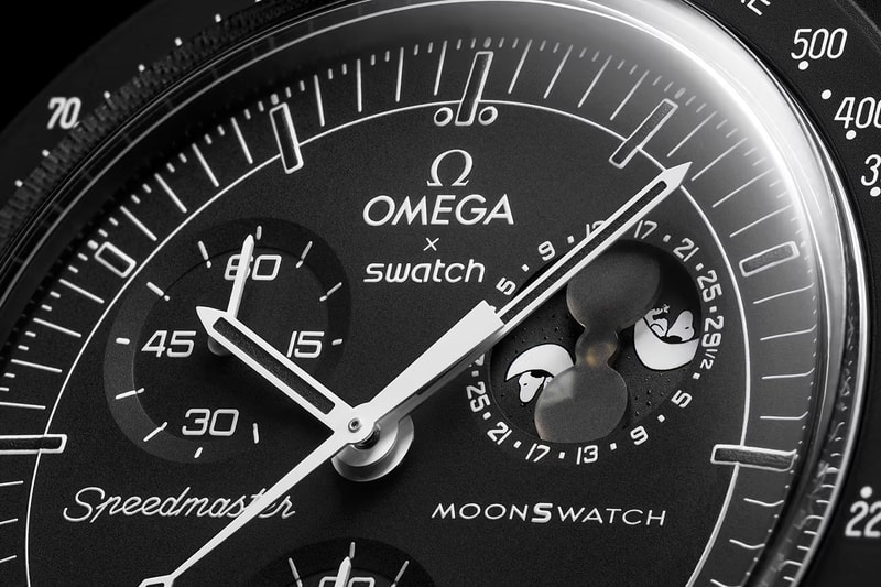 OMEGA x Swatch 最新 Bioceramic MoonSwatch 新作「MISSION TO THE MOONPHASE」正式登場
