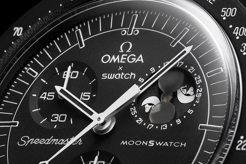 OMEGA x Swatch 最新 Bioceramic MoonSwatch 新作「MISSION TO THE MOONPHASE」正式登場