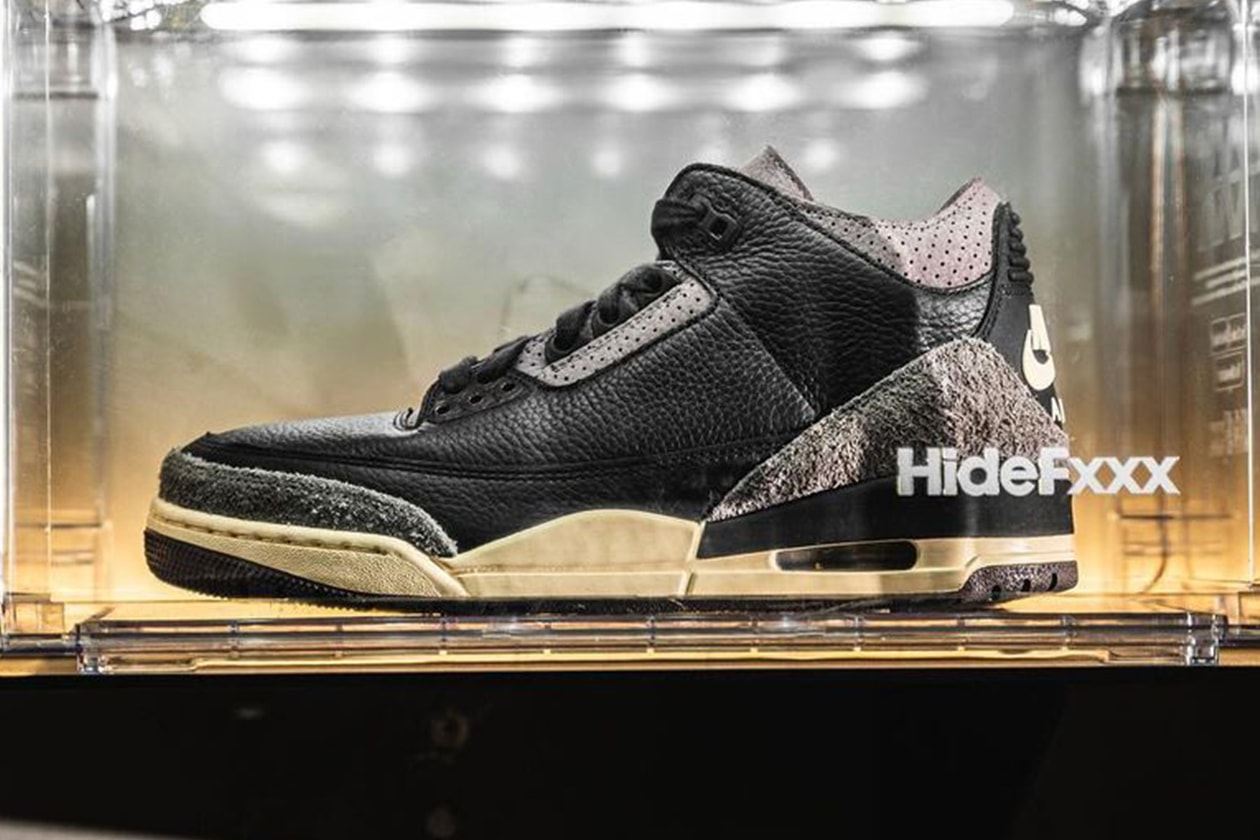 率先近賞 A Ma Maniére x Air Jordan 3 最新聯名配色「Black」