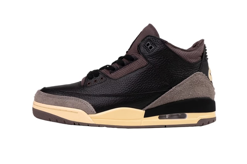 率先近賞 A Ma Maniére x Air Jordan 3 最新聯名配色「Black」