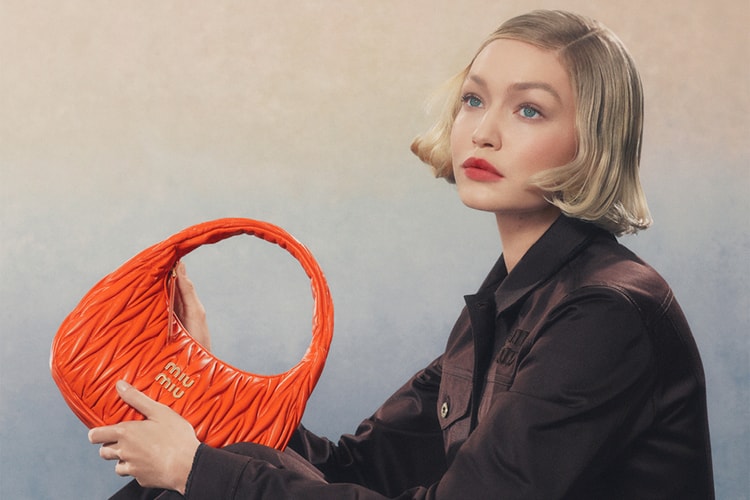 Gigi Hadid 演繹 Miu Miu 2024 包款最新形象大片