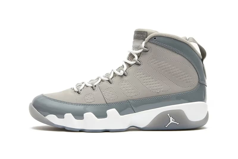 Air Jordan 9 最新復刻鞋款「Cool Grey」率先曝光