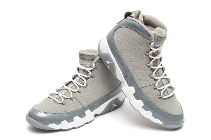 Air Jordan 9 最新復刻鞋款「Cool Grey」率先曝光